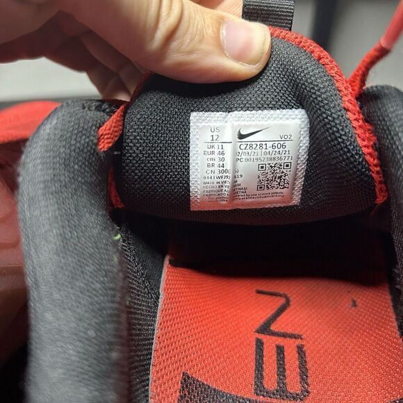 Nike Shoes Mens 12 Red Metcon 7 Chile Red Athletic Workout Running CZ8281-606 - Picture 6 of 10